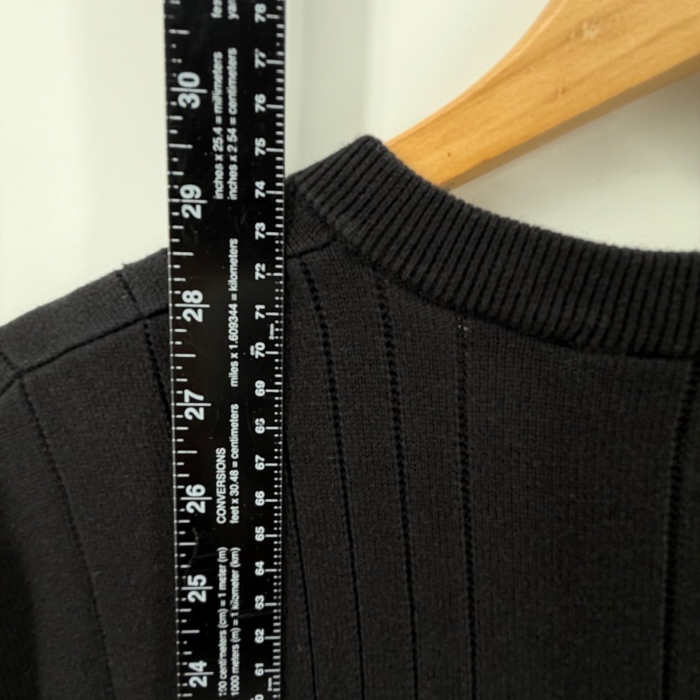 Greg Norman Mens V Neck Ribbed Knit Sweater‎ Vest Black Size L Golf Casual Black - Picture 7 of 10